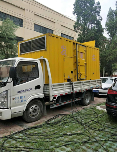 新源发电车出租-柴油发电机组排烟系统设计要求及其考虑因素